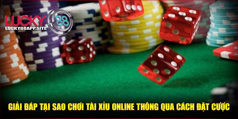  Giải đáp tại sao chơi tài xỉu online thông qua cách đặt cược